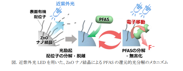 (プレスリリース)“永遠の化学物質”PFASを低毒性半導体ナノ材料で分解 (2025/11/19)